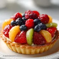 Crostata di Frutta con Crema Pasticcera