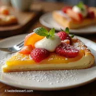Crostata Morbida con Crema e Frutti Rossi La Ricetta Facile