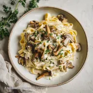 Fettuccine ai Funghi Porcini per 4 Persone
