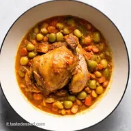 Frango Cremoso com Legumes Ricetta Brasiliana Facile e Golosa