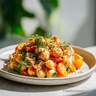 Ricetta Insalata di Ceci Estiva: Piatto Unico Fresco