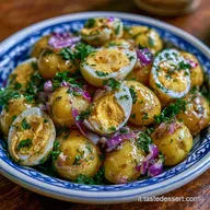 Insalata Patate E Uova per 4 Persone