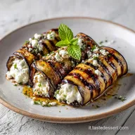 Involtini Di Melanzane Finger Food: Cremosi E Dorati