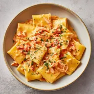 Paccheri al Salmone Cremosi in 25 Minuti