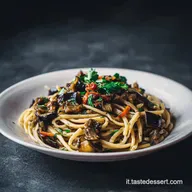 Pasta con Melanzane: Ricetta per 4 Persone