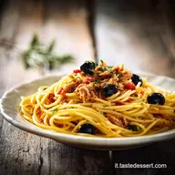 Pasta Tonno e Olive: Emulsione Veloce