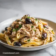 Pasta Tonno e Olive: Sapida e Agrumata