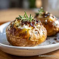 Patate al Forno Ripiene per 4 Persone | Ricetta Croccante