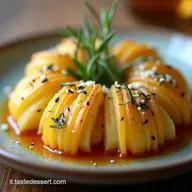 Ricette di Patate Hasselback Croccanti Rosmarino e Parmigiano
