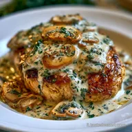 Pollo Ai Funghi: Cremoso per 4 Persone
