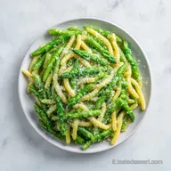 Pasta con Asparagi Selvatici Cremosa