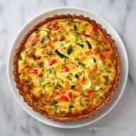Quiche Verdure Miste: Leggera e Vellutata