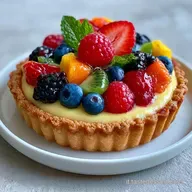 Crostata Di Frutta Classica Con Base Friabile