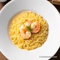 Risotto con Crema di Scampi Ricetta Cremosa da Chef