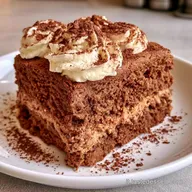 Torta di Compleanno Cioccolato e Panna: Base Soffice