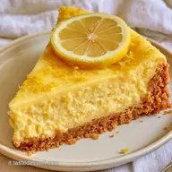 Torta Fredda Al Limone con Formaggio Spalmabile