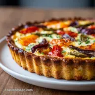 Torta Salata Ricotta, Base Croccante per 6 Persone