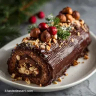 Tronco di Natale Classico: Morbidezza e Cioccolato Perfetto