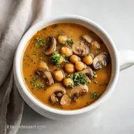 Vellutata Ceci e Funghi: Crema Setosa pronta in 30 Minuti
