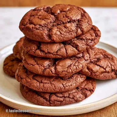 Biscotti Al Cioccolato: Cuore Morbido Scheda ricetta