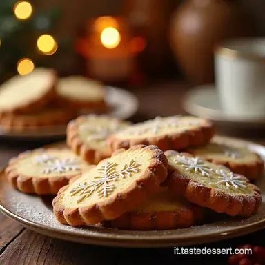 Regali di Natale Fai da Te Biscotti Decorati con Cricut Scheda ricetta