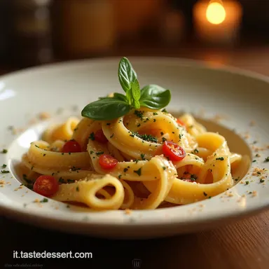 Pasta alla Boscaiola Autentica Salsiccia e Funghi Cremosi Scheda ricetta
