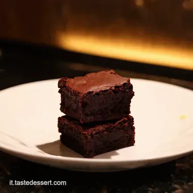 BROWNIES AL CIOCCOLATO ricetta veloce Pronti in 30 minuti Scheda ricetta