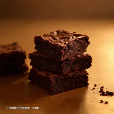 Brownies Soffici al Cioccolato Fondente Irresistibili Scheda ricetta