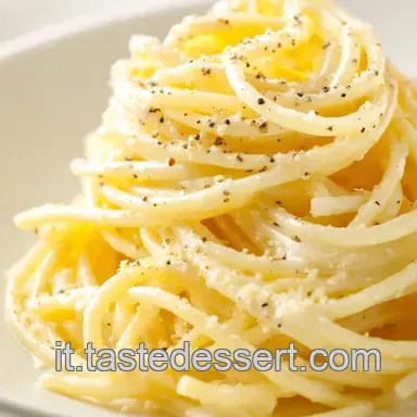 Cacio e Pepe Ricetta: Il Vero Sapore di Roma! Scheda ricetta