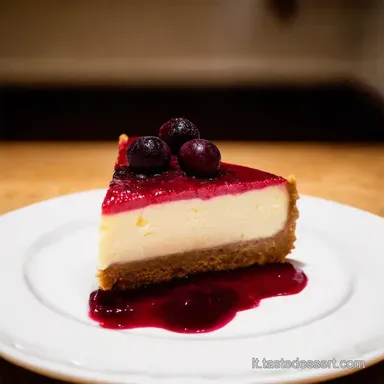 Cheesecake con Lamponi e Mirtilli La Ricetta Segreta Scheda ricetta