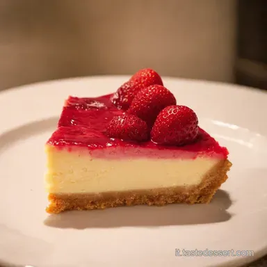 Cheesecake alle Fragole Fatto in Casa con Amore Scheda ricetta