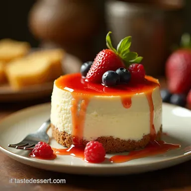 Cheesecake Fredda con Gelatina di Anguria La Ricetta Estiva Perfetta Scheda ricetta