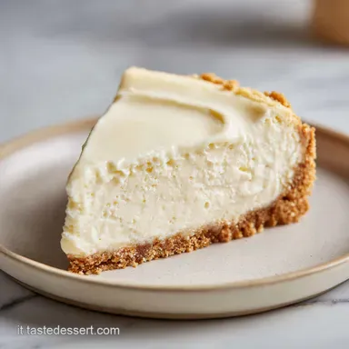 Cheesecake Fredda Ricetta: Consistenza Setosa per 10 Porzioni Scheda ricetta