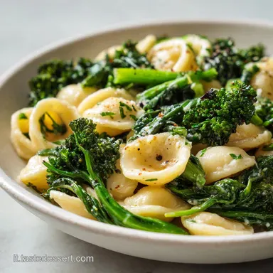 Cime di Rapa: Silky Emulsion, Ready in 35 Min Scheda ricetta