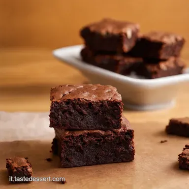 Brownies Proteici Veloci Solo 3 Ingredienti Ricetta Fit Facile Scheda ricetta