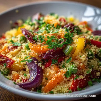 Ricetta di Cous Cous con Verdure in 20 Minuti