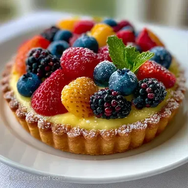 Crostata Alla Frutta per 8 Porzioni Scheda ricetta