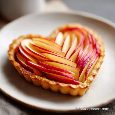 Crostata Cuor di Mela con Ripieno Cremoso e Frolla Friabile Scheda ricetta