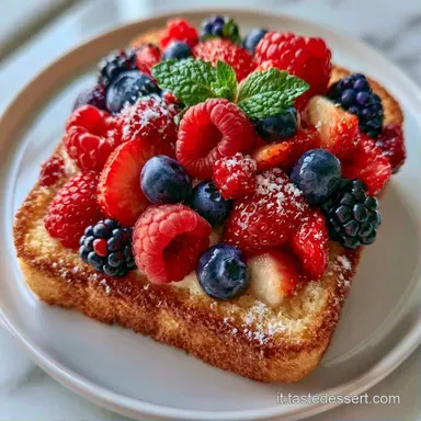 Dolce Alla Frutta per 8 Persone Scheda ricetta