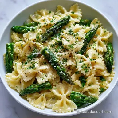 Farfalle Panna e Asparagi: Cremose Scheda ricetta