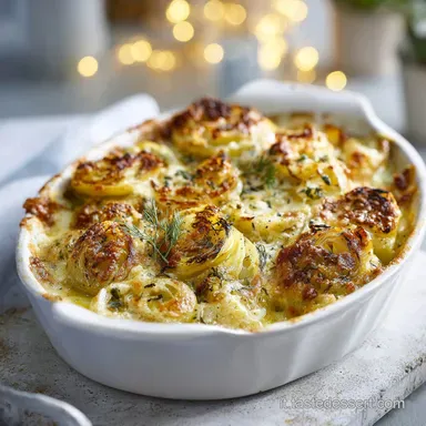 Finocchi Gratinati al Forno alla Mediterranea per 4 Servings Scheda ricetta