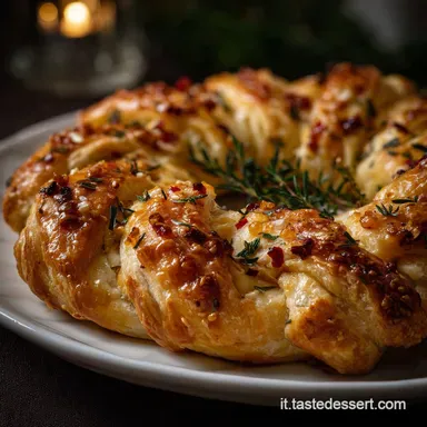 Aperitivo Natalizio: Ghirlanda Salmone Scenografica Scheda ricetta