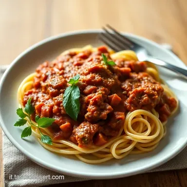 Ricetta alla Bolognese: Il Rag&ugrave; che Profuma di Casa Scheda ricetta