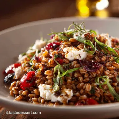 Insalata di farro greca la ricetta estiva perfetta per il picnic Scheda ricetta