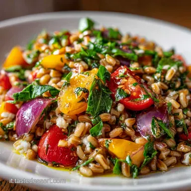 Insalata di Farro per 4 Persone | Cottura Veloce Scheda ricetta