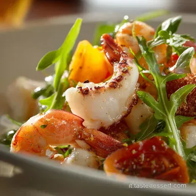 Insalata di seppie e gamberi LAntipasto estivo facile e tenero Scheda ricetta