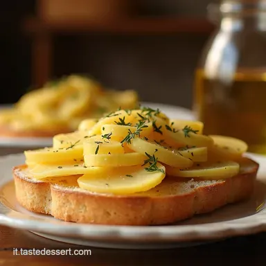 Schiacciata di Patate e Parmigiano Soffice e Croccante Scheda ricetta