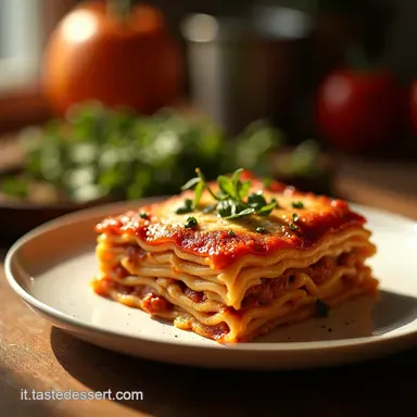 Lasagna con zucca salsiccia e La Ricetta Autunnale Top Scheda ricetta