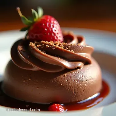 Mousse Classica de Chocolate Un Sogno al Cioccolato Scheda ricetta