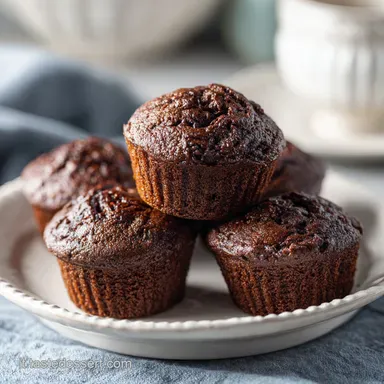 Muffin al Cioccolato: Ricetta per 12 Pezzi in 35 Minuti Scheda ricetta